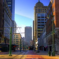 Downtown Sunday Morning In February